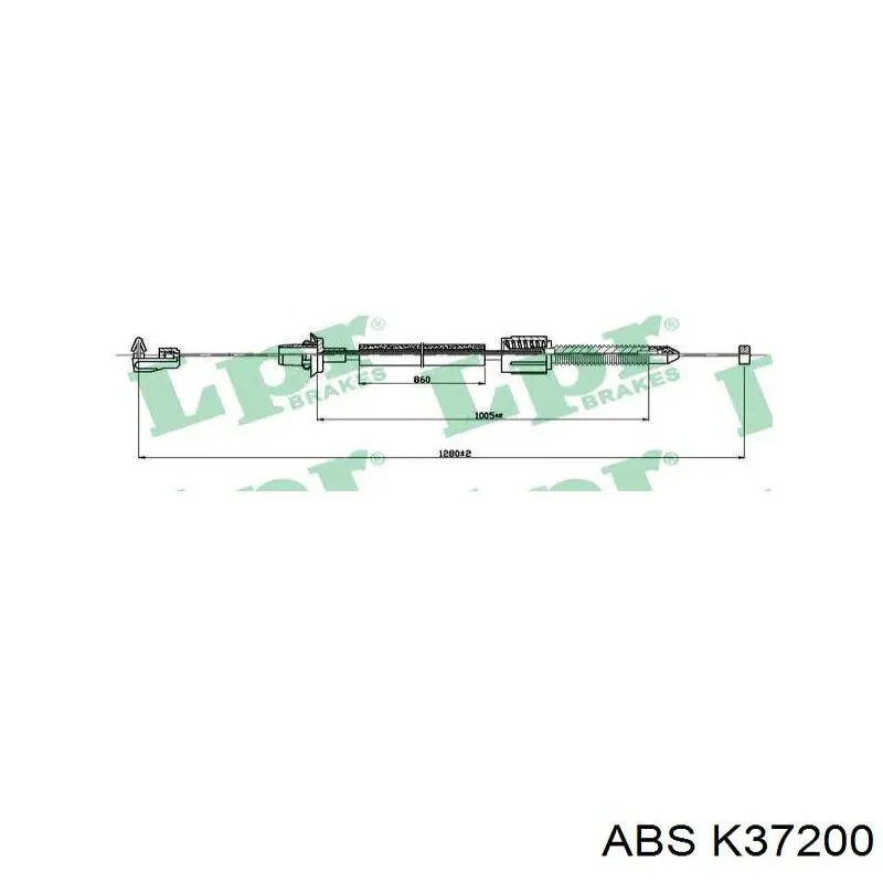 Трос газу ABS K37200 ціна, від 7.99 USD