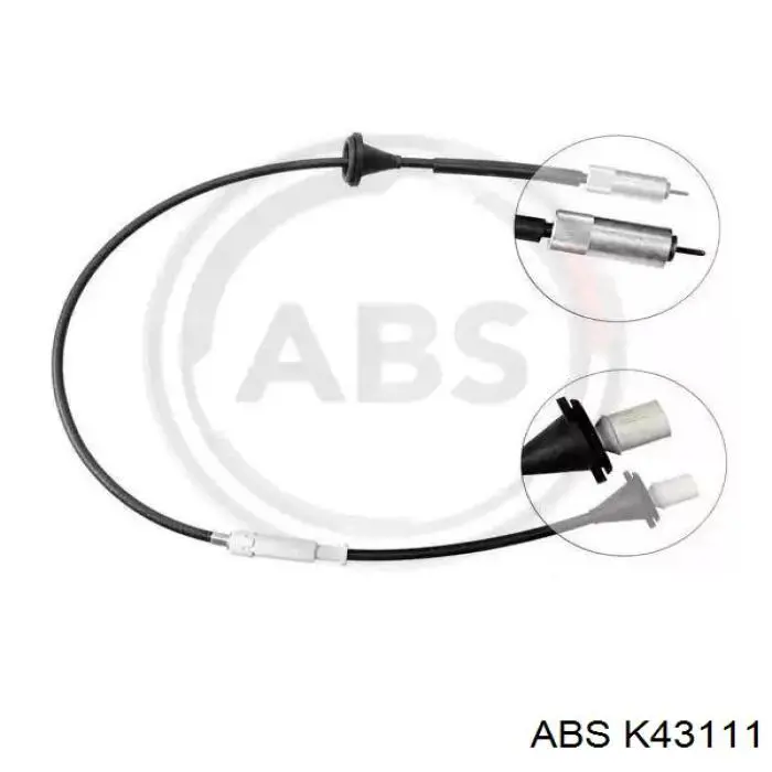 Купити K43111 ABS Вал гнучкий (спідометра)