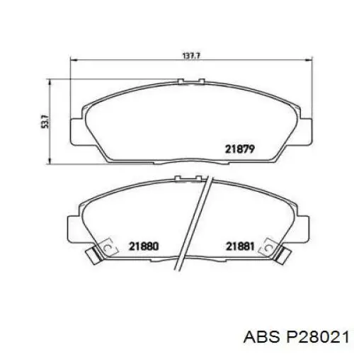  45022SE0508 Honda