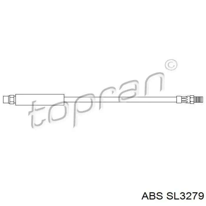 Шланг гальмівний задній SL3279 ABS