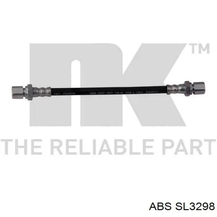 Шланг гальмівний задній ABS SL3298 ціна, від 3.87 USD