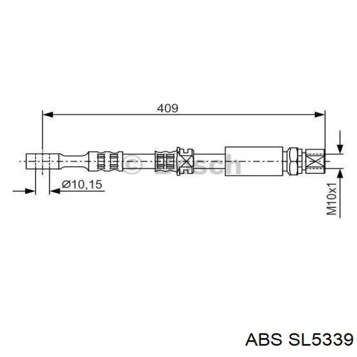 Купити SL5339 ABS Гальмівні шланги передні
