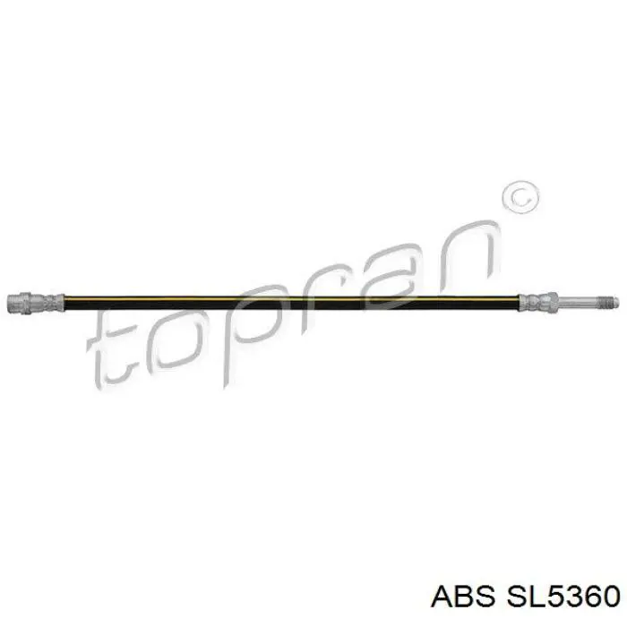 Шланг гальмівний задній SL5360 ABS