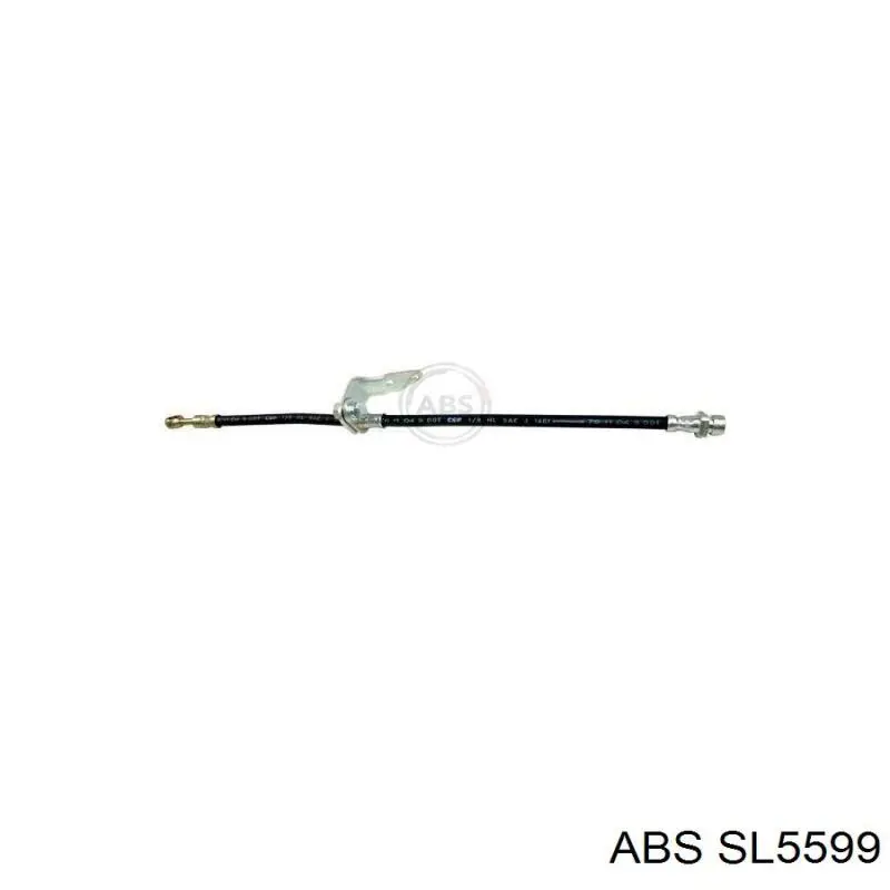 58992 Quick Brake Шланг гальмівний передній, лівий