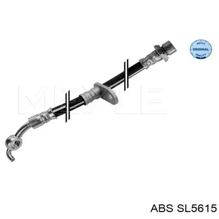Шланг гальмівний передній, лівий Brembo T83062