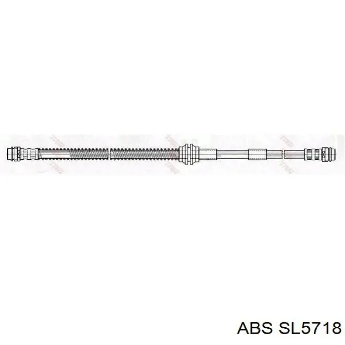 Гальмівні шланги передні SL5718 ABS