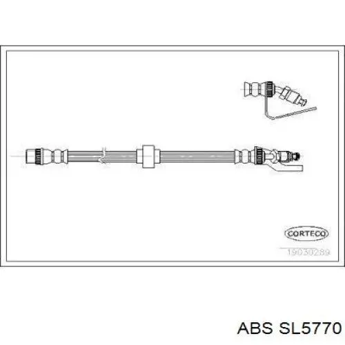 Купити SL5770 ABS Гальмівні шланги передні