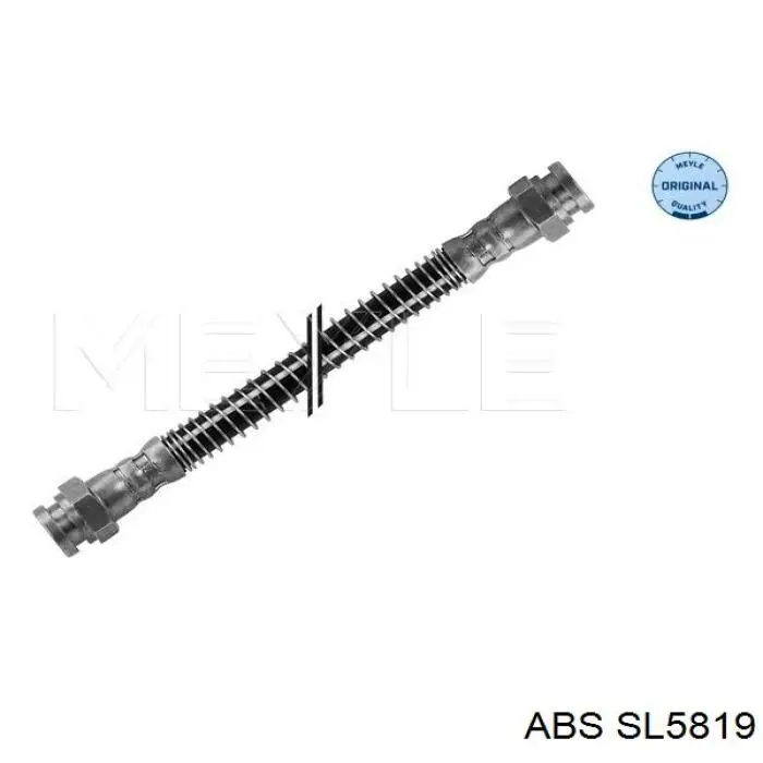 Шланг гальмівний задній, лівий K&K FT0229 ціна, від 9.82 USD