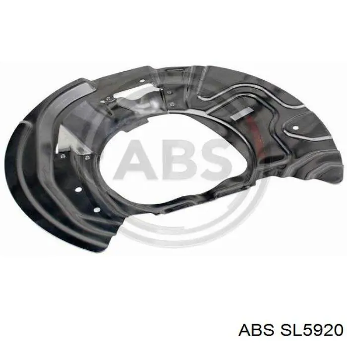 Купити SL5920 ABS Шланг гальмівний передній, правий