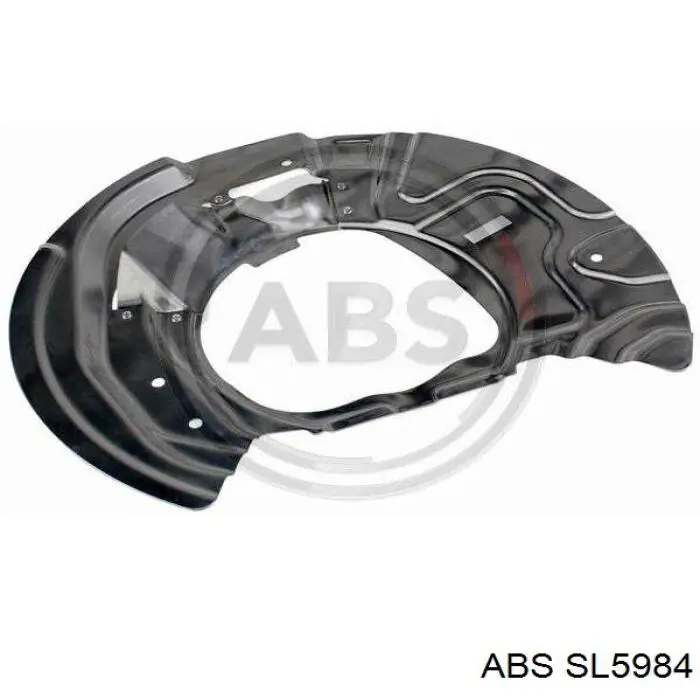 Шланг гальмівний передній, лівий ABS SL5984 ціна, від 6.98 USD