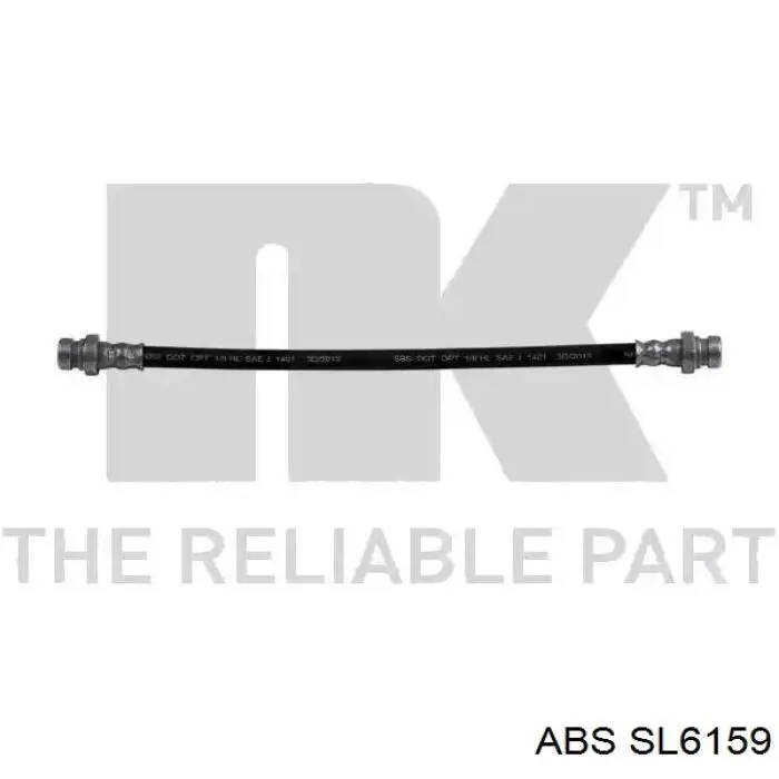 Шланг гальмівний задній SL6159 ABS