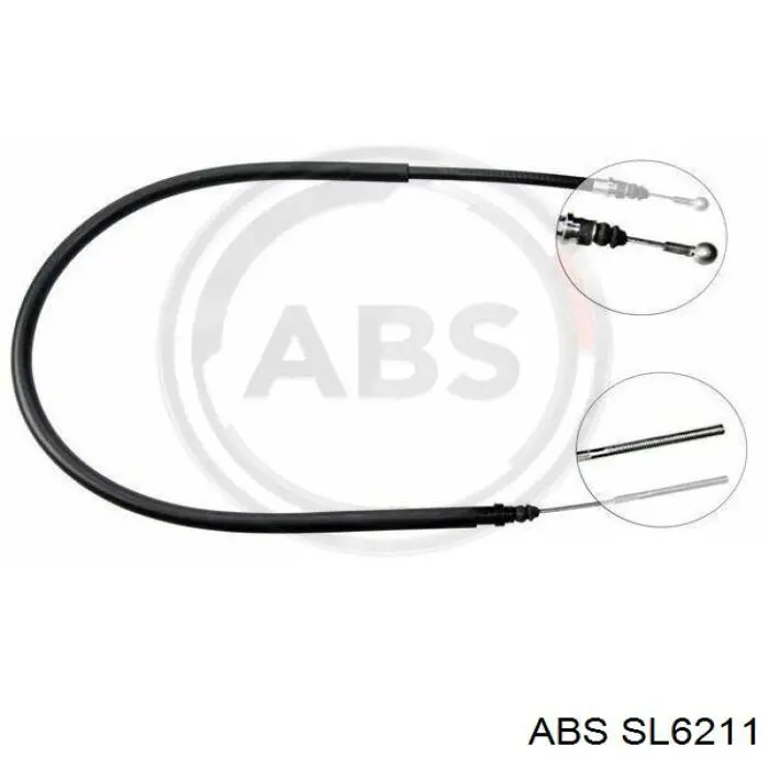 Купити SL6211 ABS Шланг гальмівний задній, правий