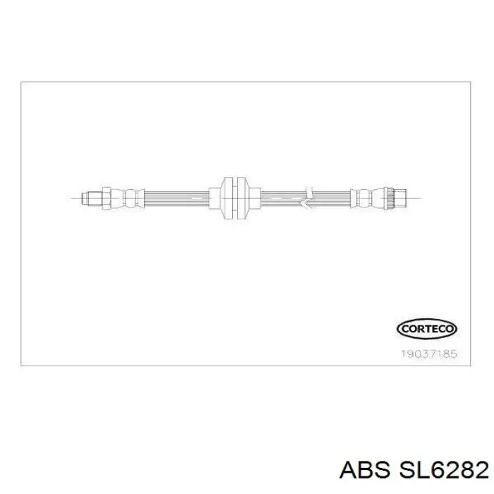 Шланг гальмівний передній SL6282 ABS