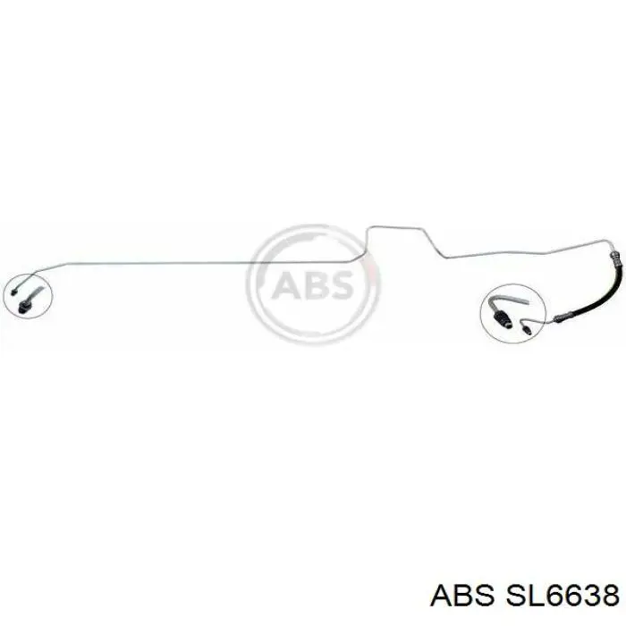 Гальмівний трубопровід Renault (RVI) 8200674686 ціна, від 54.11 USD
