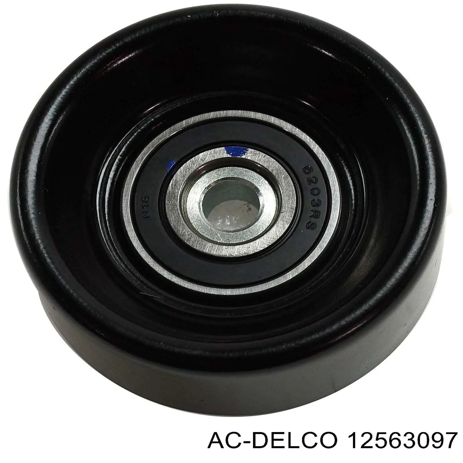12563097 General Motors Ролик приводного ременя, паразитний