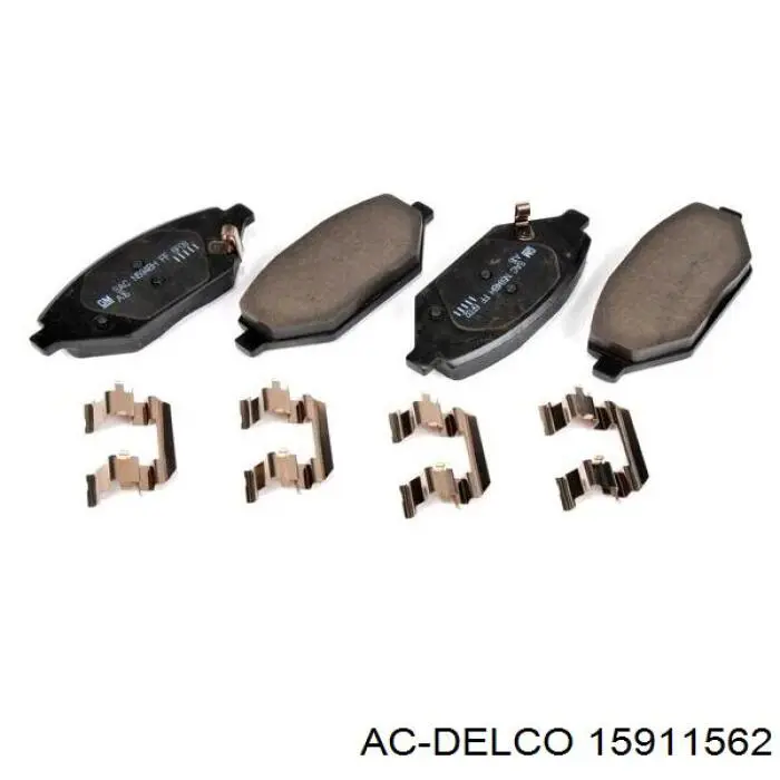 Гальмівні колодки Asimco KD6341 ціна, від 68.30 USD