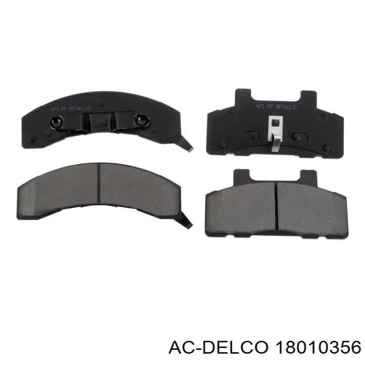Передні тормозні колодки MKD289 Friction Master
