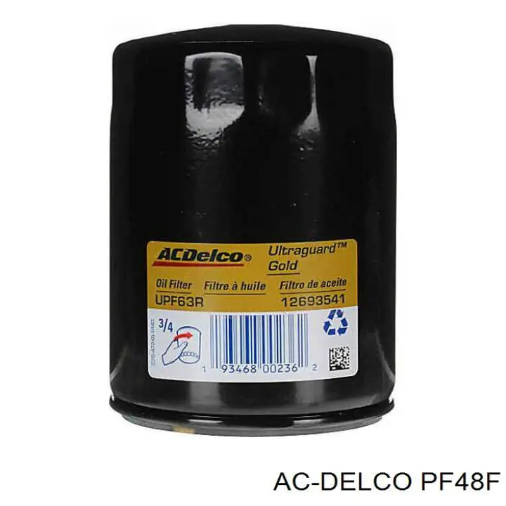PF48F AC Delco фільтр масляний
