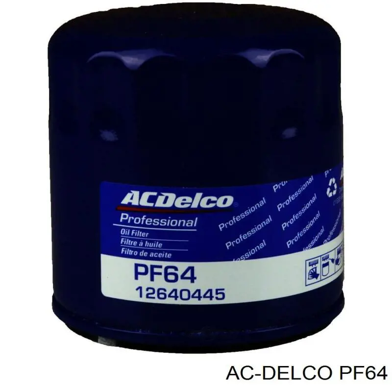 PF64 AC Delco фільтр масляний