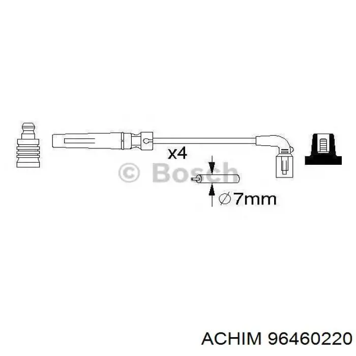 Дроти запалювання Parts-Mall P96460220 ціна, від 16.50 USD