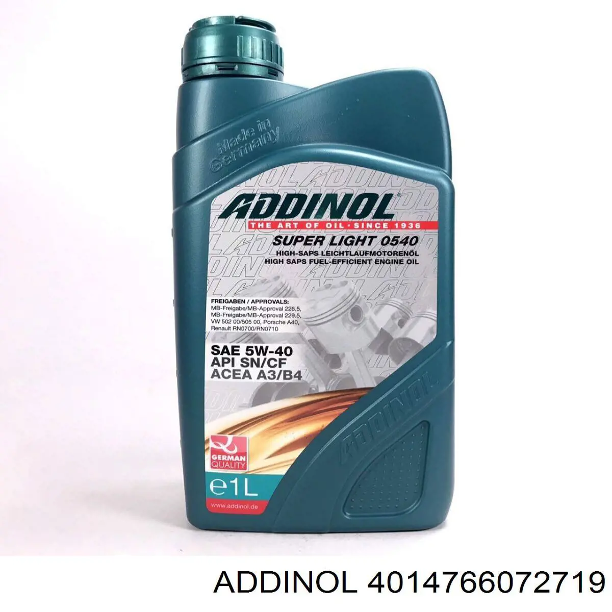 Моторне масло 4014766072719 Addinol