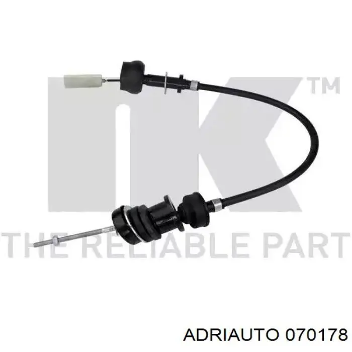 Трос зчеплення Adriauto 070178 ціна, від 19.63 USD