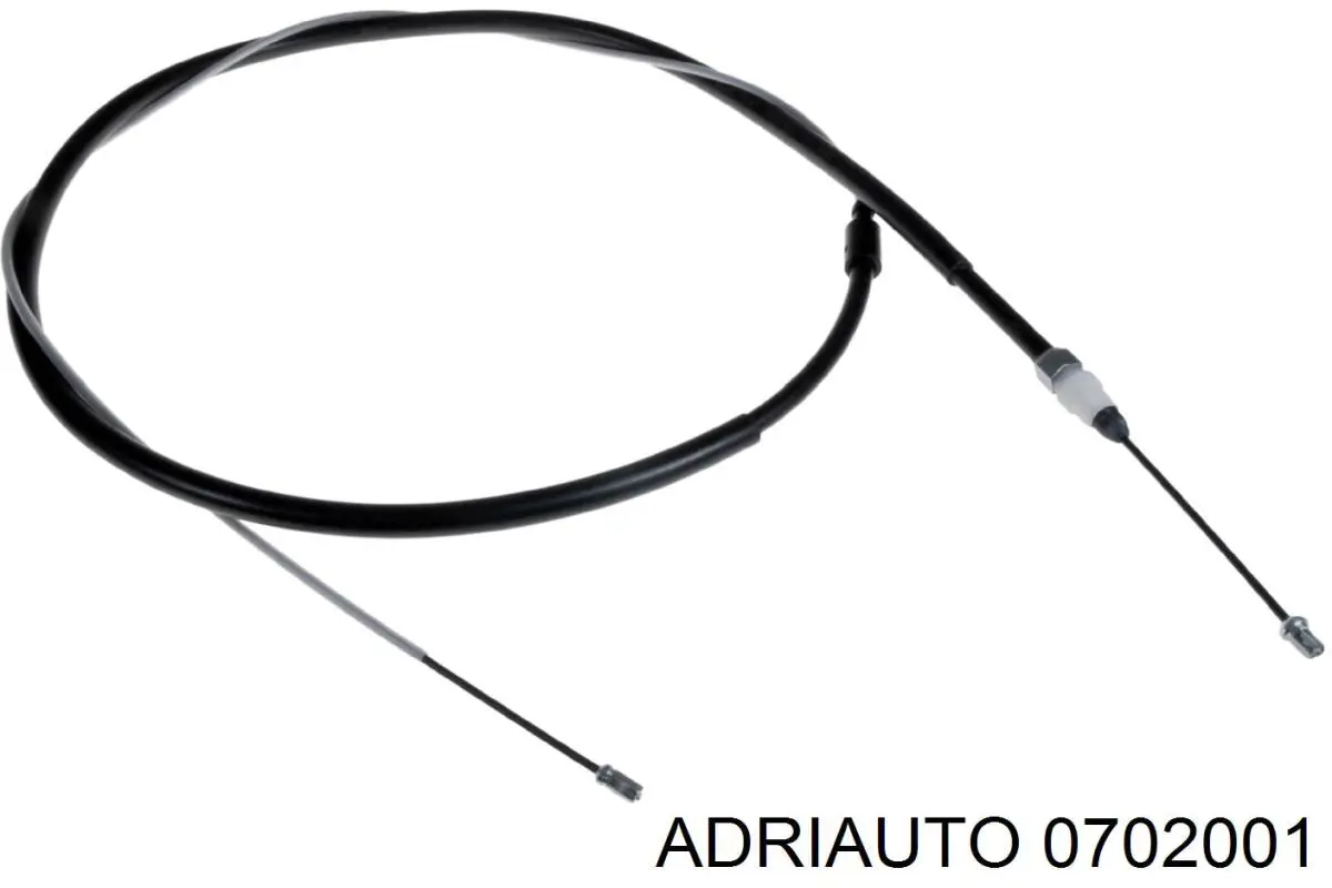 0702001 Adriauto трос ручного гальма задній, правий/лівий