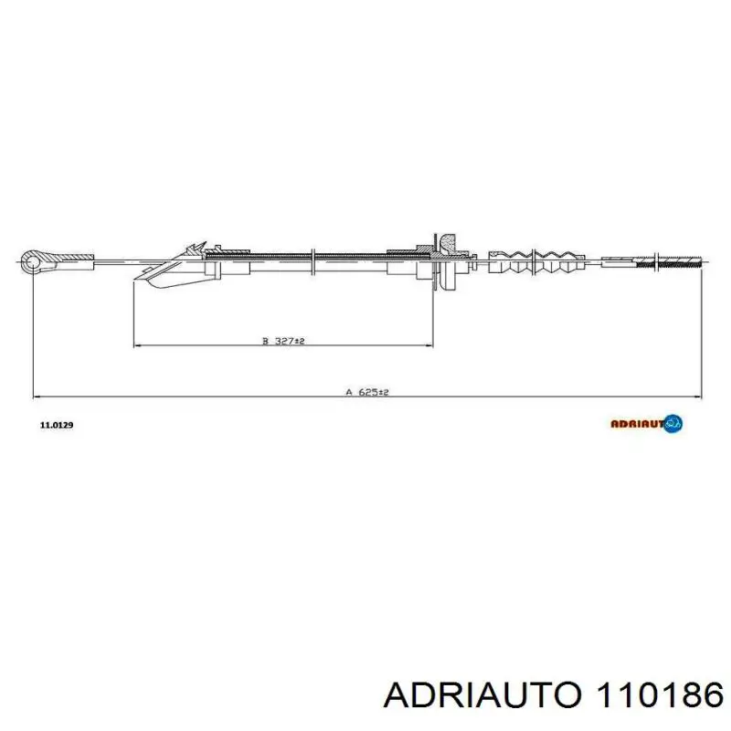 Трос зчеплення Adriauto 110186 ціна, від 15.75 USD