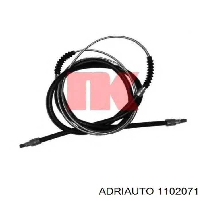 Трос стоянкового гальма передній Adriauto 1102071 ціна, від 11.45 USD