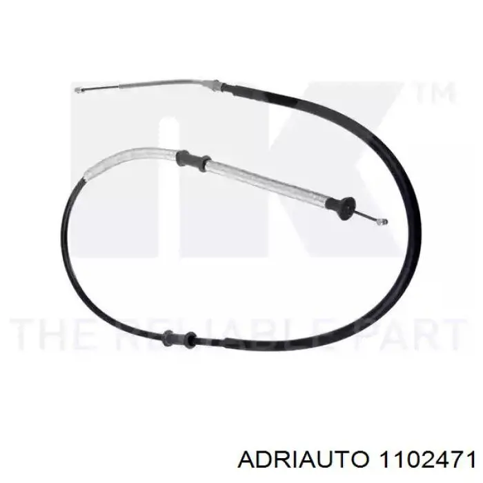 Трос стоянкового гальма задній лівий Adriauto 1102471 ціна, від 10.20 USD