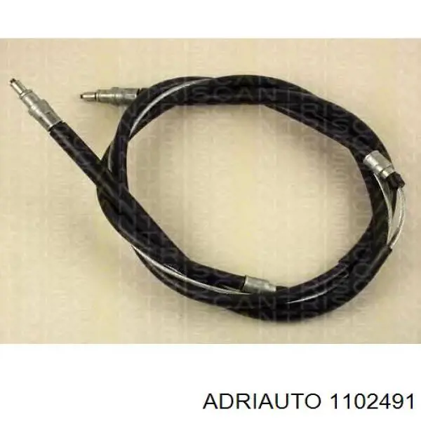 1102491 Adriauto трос ручного гальма задній, правий/лівий