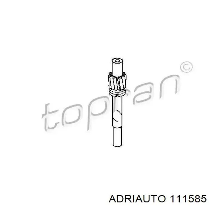 Трос спідометра 111585 Adriauto