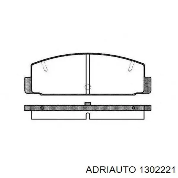 Трос ручного гальма задній, правий/лівий Adriauto 1302221 ціна, від 11.58 USD