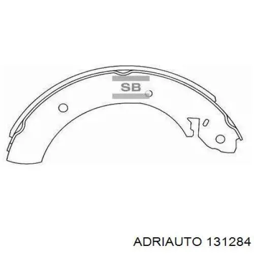 Шланг гальмівний задній 131284 Adriauto