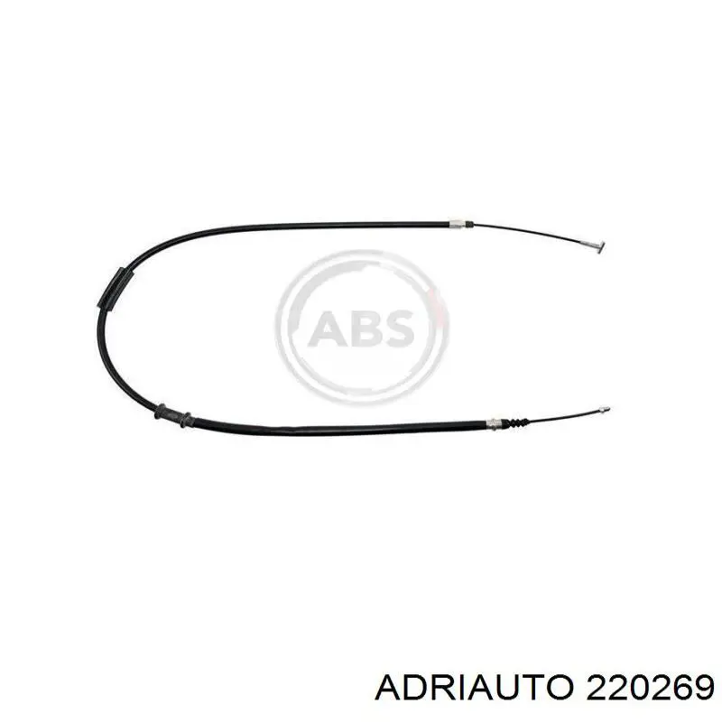 Трос ручного гальма задній, правий AD220269 Adriauto