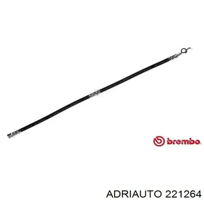 Шланг гальмівний задній 221264 Adriauto