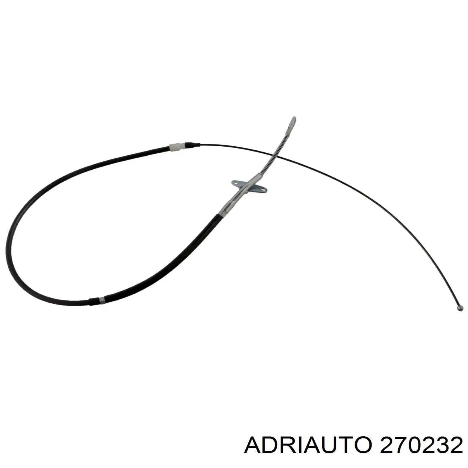 Трос ручного гальма задній, лівий 270232 Adriauto
