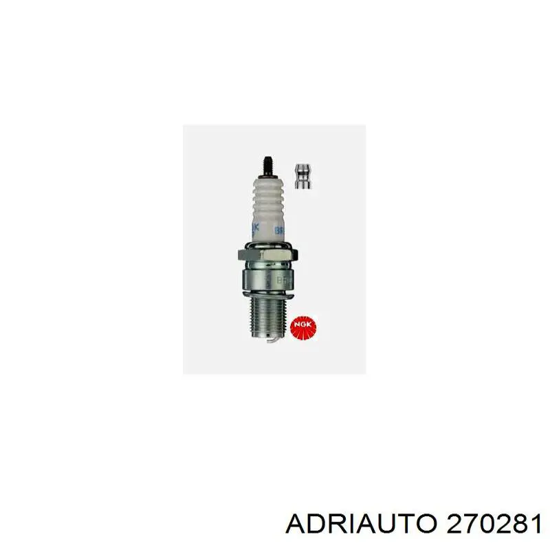 Трос стоянкового гальма задній правий Adriauto 270281 ціна, від 13.86 USD