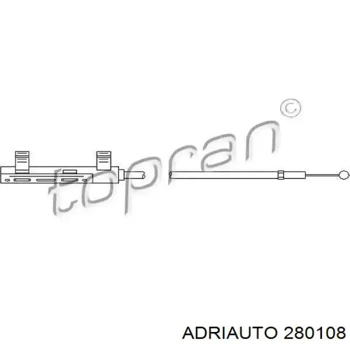 Трос зчеплення 280108 Adriauto