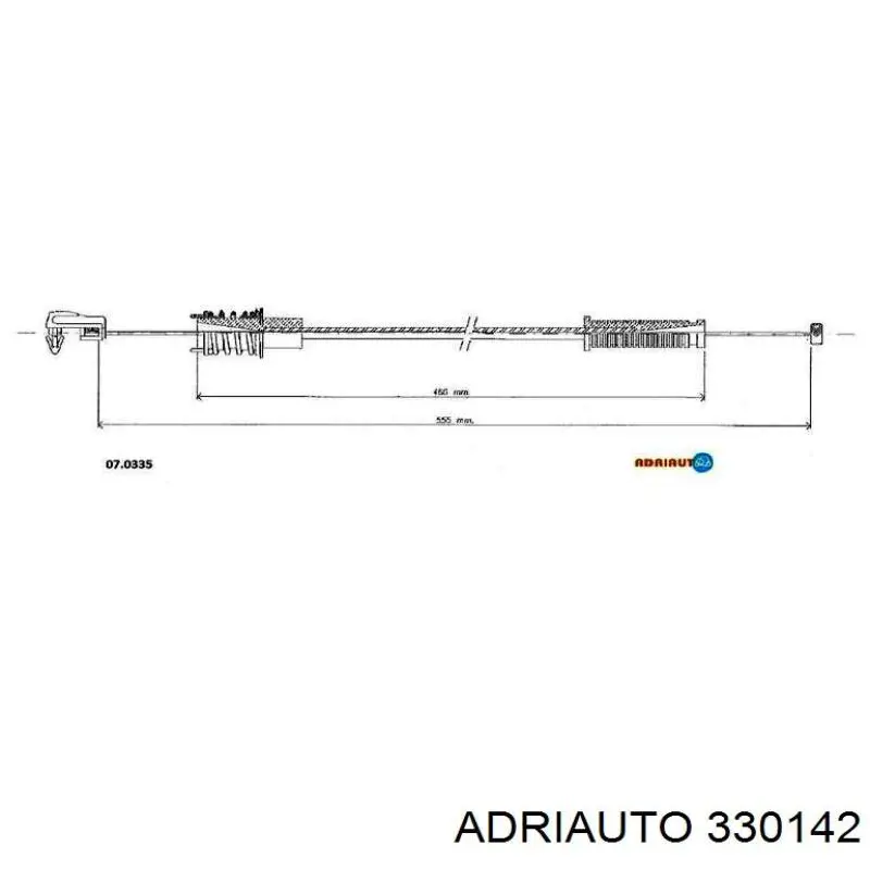 Тросик зчеплення Adriauto 330142
