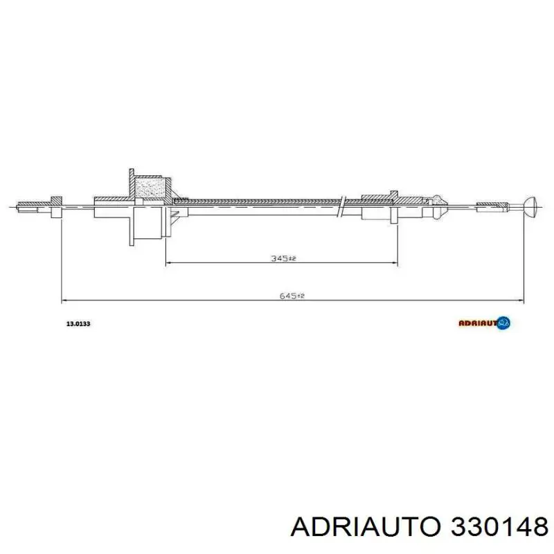 Купити 330148 Adriauto Трос зчеплення