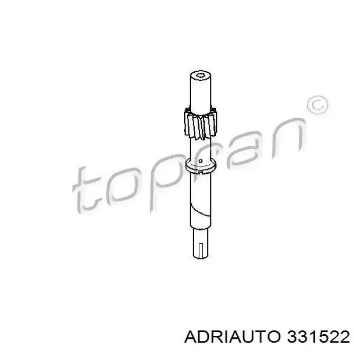 Купити Трос спідометра Opel Omega A 16, 17, 19