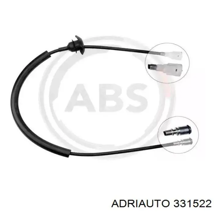  Трос спідометра Opel Omega 