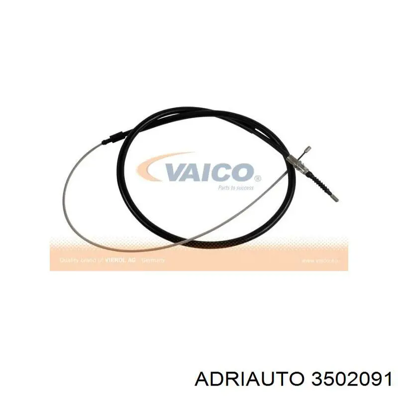Трос ручного гальма задній, правий/лівий Adriauto 3502091 ціна, від 9.60 USD