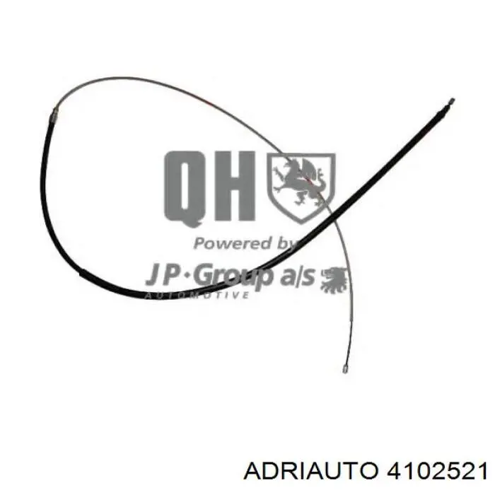 Трос ручного гальма задній, правий/лівий Adriauto 4102521 ціна, від 9.03 USD