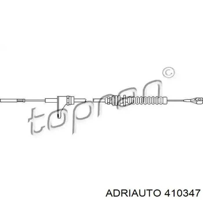7701349815 Renault (RVI) Трос газу (акселератора)