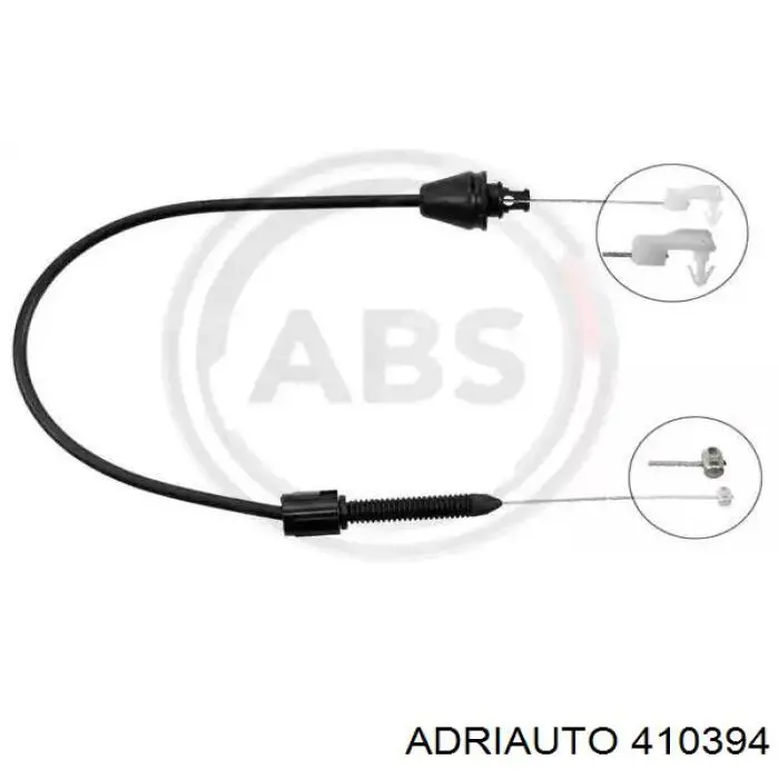410394 Adriauto Трос газу (акселератора)