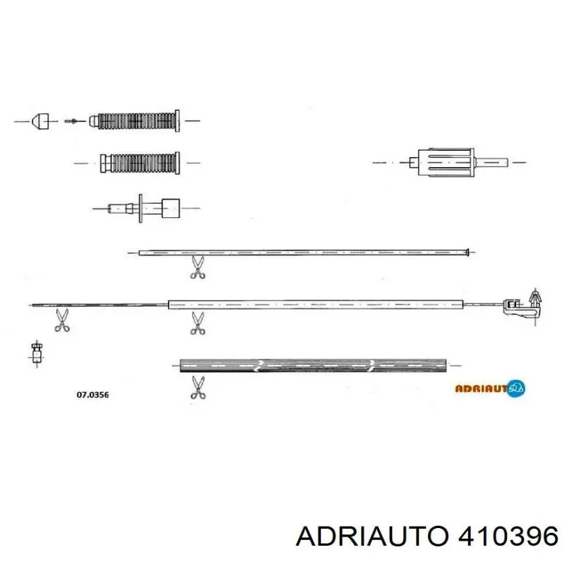 Трос газу Renault (RVI) 8200039054 ціна, від 8.95 USD