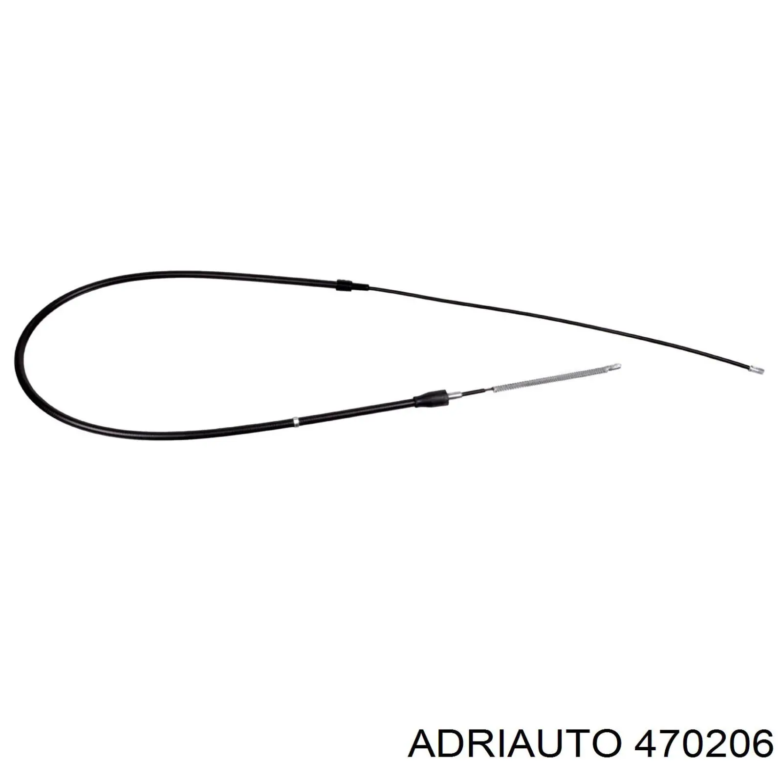470206 Adriauto трос ручного гальма задній, правий/лівий