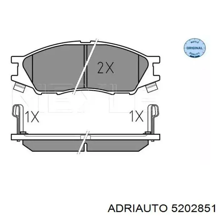 Трос ручного гальма задній, лівий 5202851 Adriauto